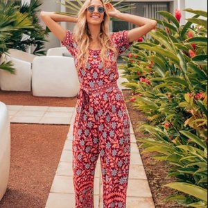 Arnhem jumpsuit Marigold In Rhubarb size 10